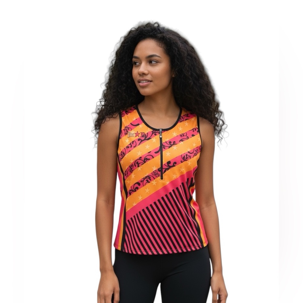 NWT’s Zoca triathlon active wear running cycling tri top